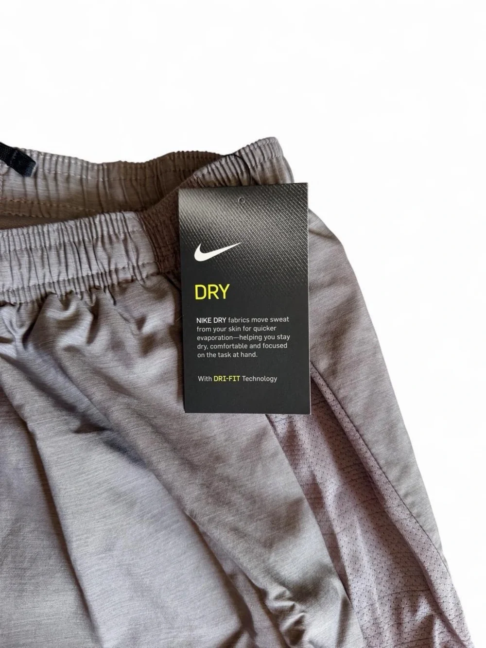 NWT Nike Men's Small Dri-FIT Swim Trunks Heather Gray Board Shorts